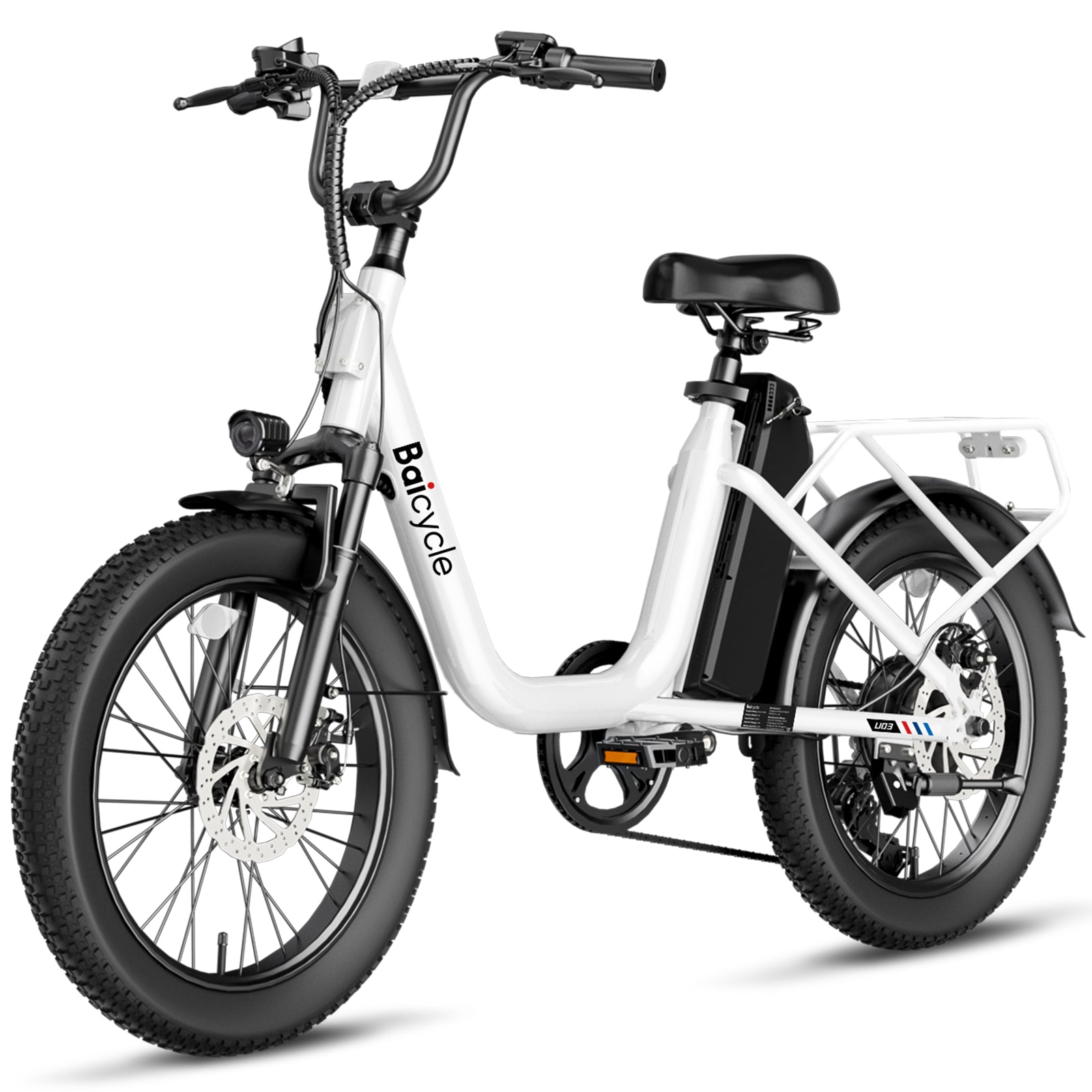 White 28MPH Fast Electric Bikes for Adults 1200W E-Bicycle 20" Fat Tire 90 Miles Long Range Electric Bicycles with 48V Removable Battery,7 Speed Step-Thru Ebike