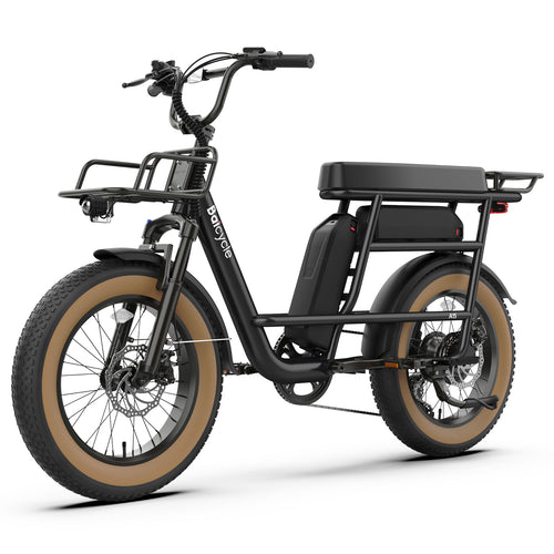 OTD Electric Bike for Adults, 1800W Peak 28MPH, 48V 26Ah 20" Fat Tire Ebike, Dual 48V 13Ah Removable Battery 160 Miles, Dual Seat, Lockable Suspension, 7-Speed, 4 Modes & Smart App, for Commuting E bike